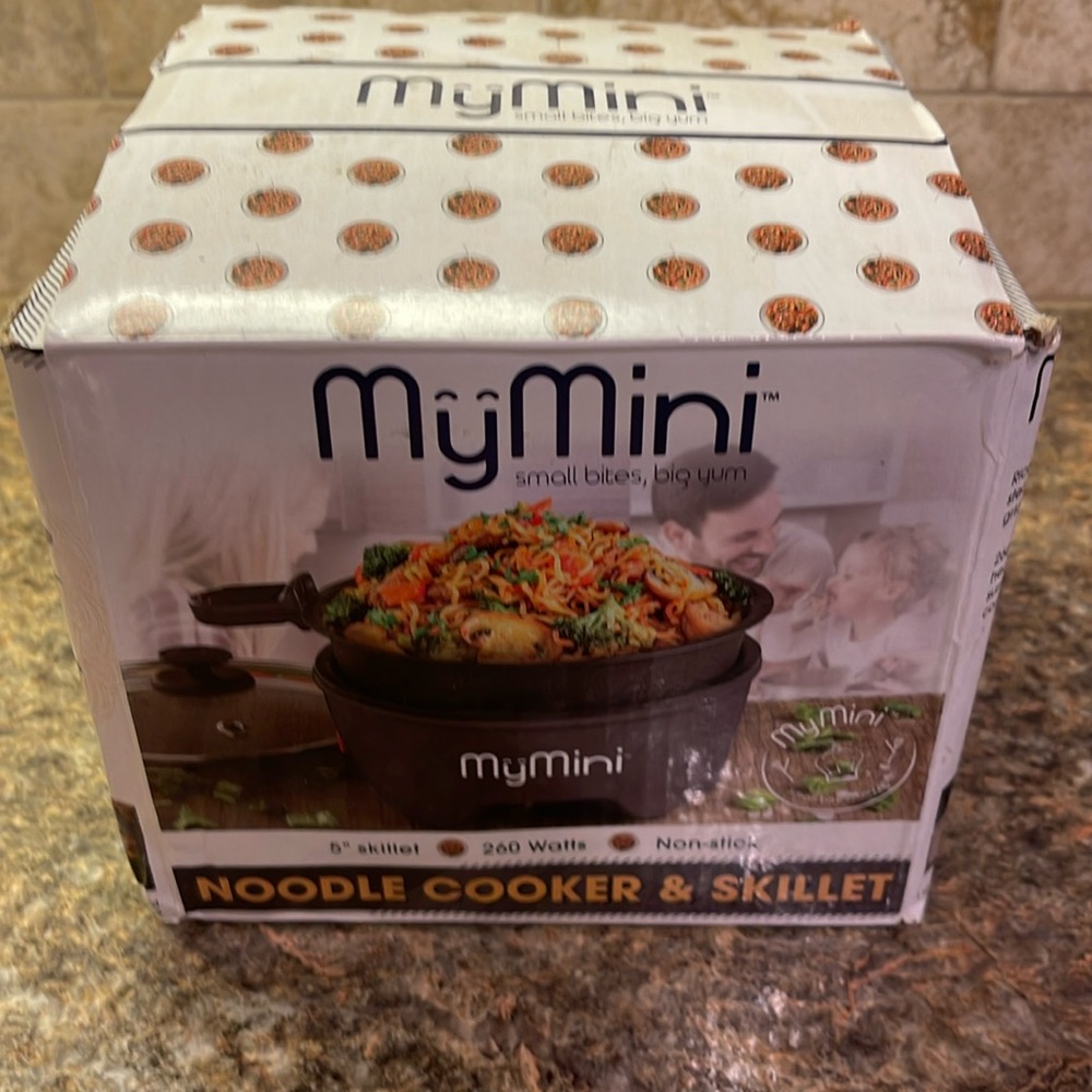 My mini 5” Meal Prepping Single Serve non stick Noodle Cooler & Skillet